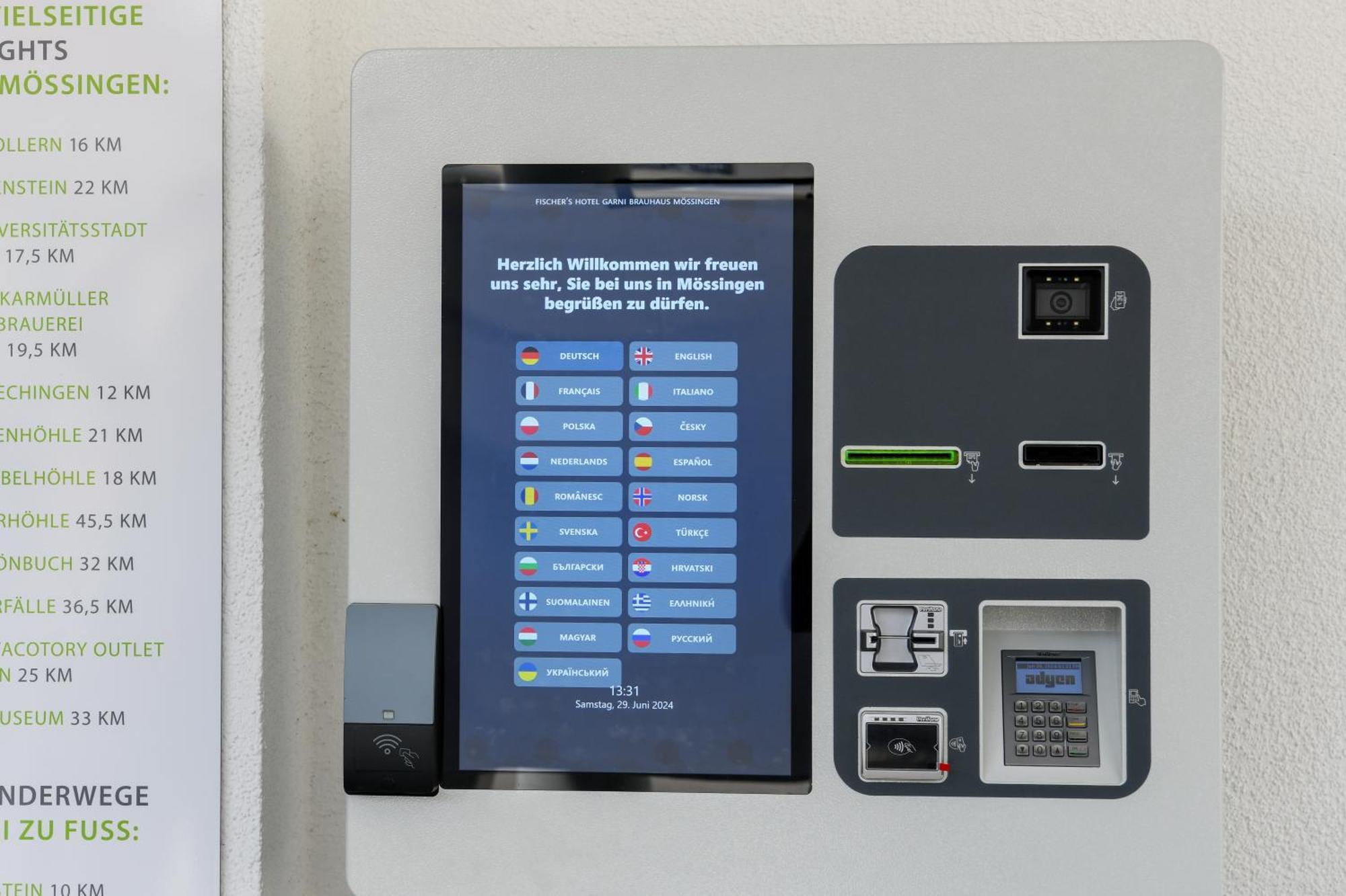 Fischer'S Hotel Brauhaus 24H Self Check In Moessingen Exterior photo